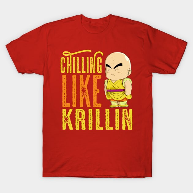 Chilling Krillin T-Shirt by STUFFnTHINGS